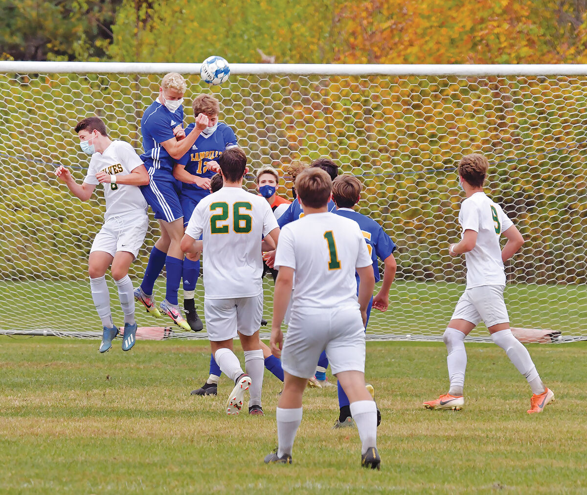 Lamoille vs. Peoples soccer